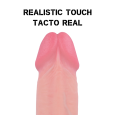 ROCKARMY ARNÊS + DILDO DUAL DENSITY TIGER 14CM
