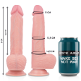 ARNÊS ROCKARMY + SILICONE LÍQUIDO PREMIUM SPITFIRE REALISTA 21CM