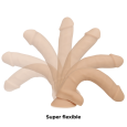 ARNÊS COCK MILLER + DENSIDADE DE SILICONE COCKSIL ARTICULÁVEL 24 CM