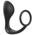 PLUG ANAL COM ANEL PRETO