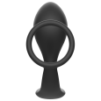 PLUG ANAL COM ANEL PRETO