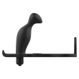 ADDICTED TOYS – MASSAJADOR ANAL COM ANEL DE SILICONE PRETO
