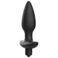 PLUG ANAL VIBRATÓRIO ESPECIAL PRÓSTATA PRETO 14X8CM | ADDCITED TOYS