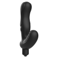 PLUG ANAL VIBRATÓRIO ESPECIAL PRÓSTATA DE SILICONE VIBE PRETO 15X8CM