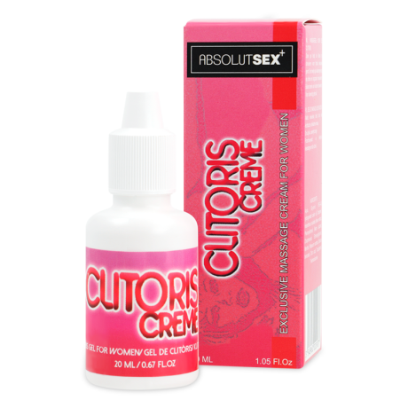 CREME DE MASSAGEM ABSOLUTSEX+ PARA CLITÓRIS 20ML | RUF
