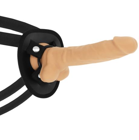 ARNÊS COCK MILLER + DENSIDADE DE SILICONE COCKSIL ARTICULÁVEL 19,5 CM