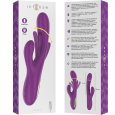 VIBRADOR RABBIT APOLO COM LÍNGUA 24CM | INTENSE